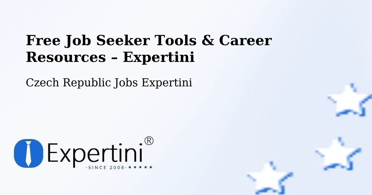 Free Job Seeker Tools & Career Resources – Děčín - Děčín, Czech Republic Jobs Expertini