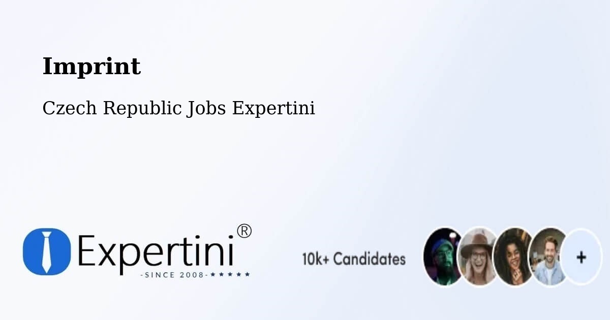 Imprint – Děčín - Czech Republic Jobs Expertini